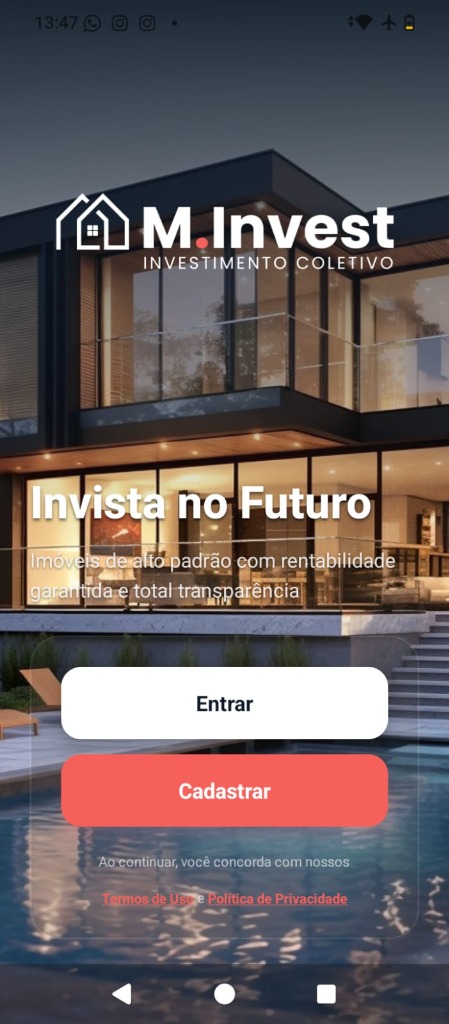 M.Invest App Interface